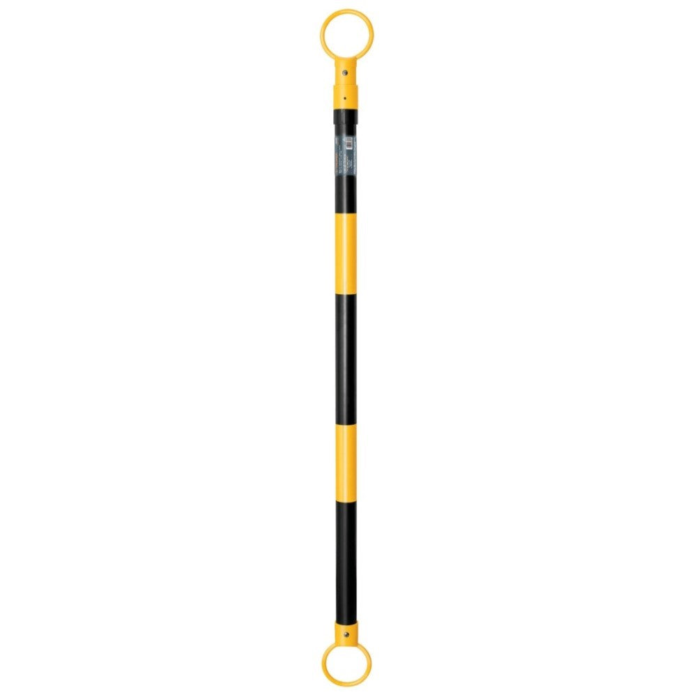BARRA EXTENSIBLE DE 1.3 A 2.1 M REFLEJANTE PARA CONOS