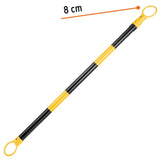 BARRA EXTENSIBLE DE 1.3 A 2.1 M REFLEJANTE PARA CONOS