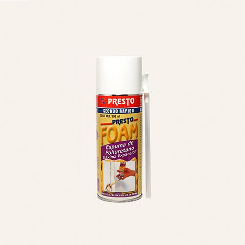 BOTE DE AISLANTE TERMICO Y ACUSTICO FOAM 1030 300ML. PRESTO *** OFRECER 529788 ***