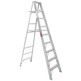 ESCALERA TIPO TIJERA 100% ALUMINIO 8 PELDAÑOS