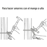 MARTILLO TUBULAR PARA CIMBRA 16OZ UÑA RECTA MANGO ACERO  MCIM-16