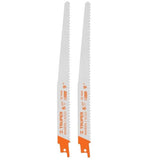 SEGUETA SIERRA SABLE 9" 6 DPP CONICA PARA MADERA 2 PZAS HERRAMIENTAS TRUPER