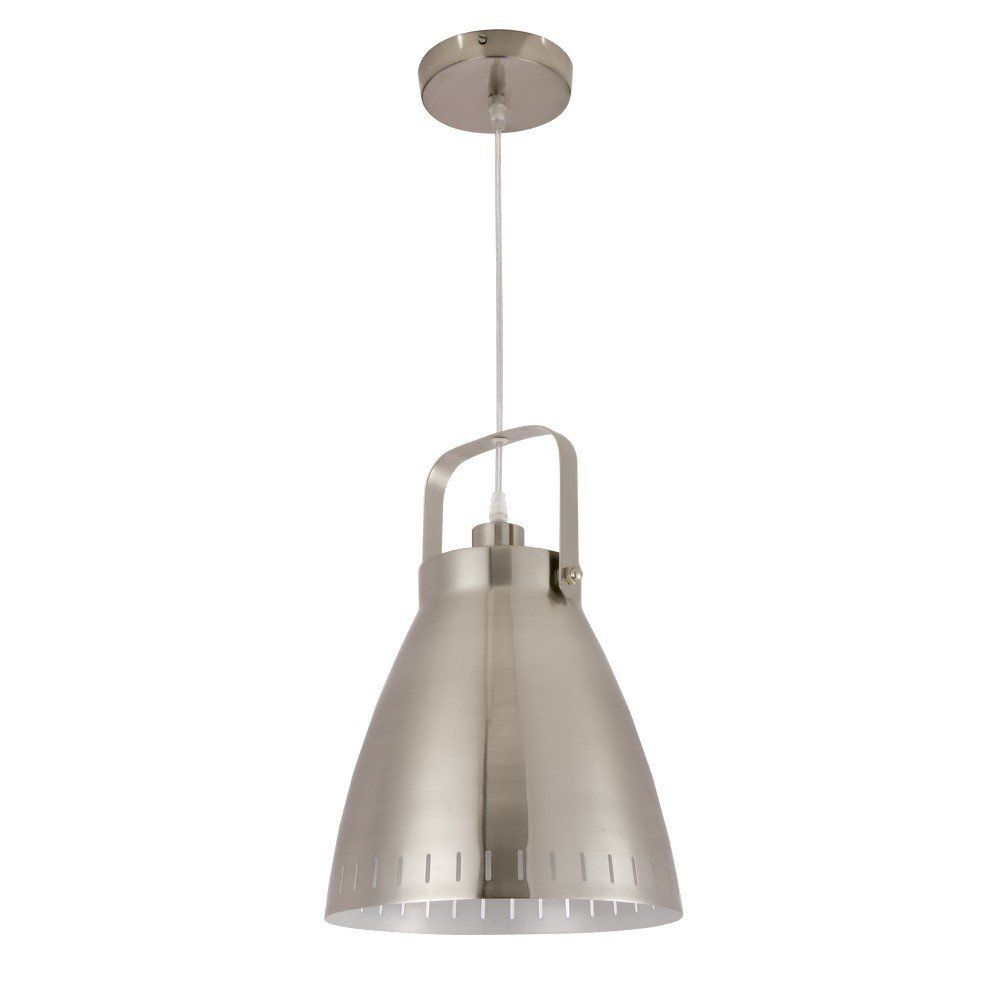 LUMINARIA COLGANTE METAL SATIN 1X60W. RETRO II ***HAE2025***