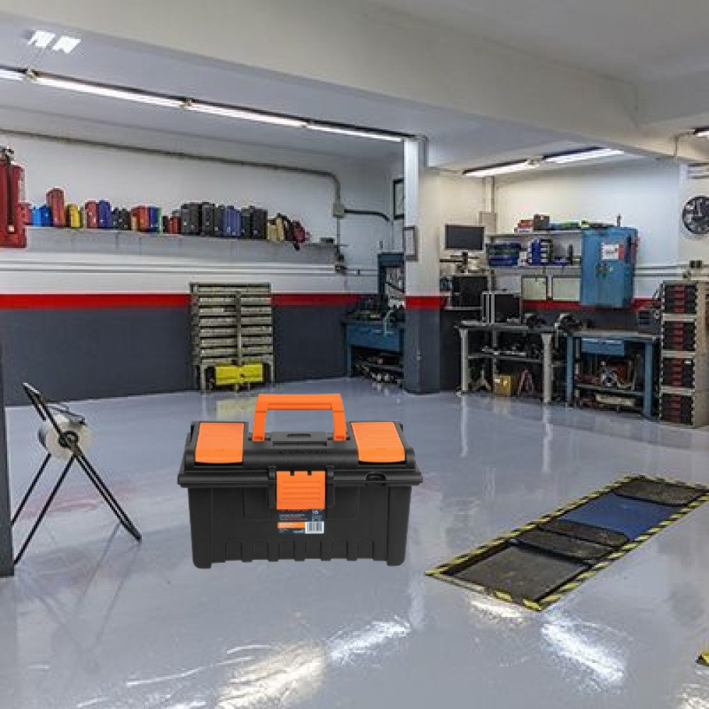 CAJA PARA HERRAMIENTA DE 16" CON COMPARTIMIENTOS CHA-16NC MCA TRUPER