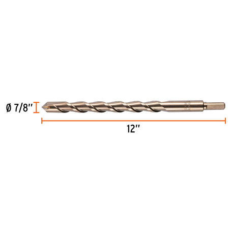 BROCA PARA CONCRETO 7/8 X 12" MCA TRUPER CONSTRUCCION