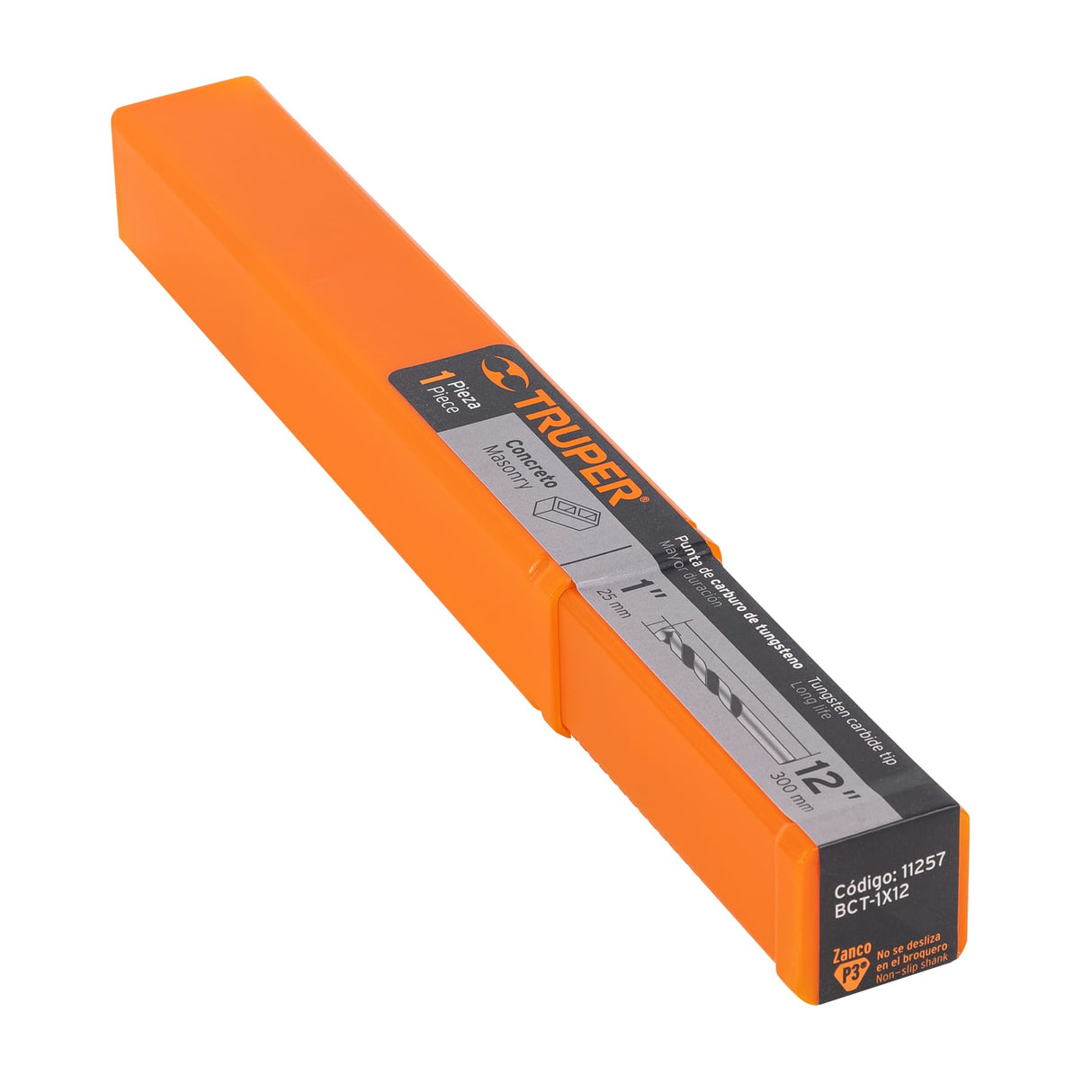 BROCA PARA CONCRETO 1 X 12" MCA TRUPER CONSTRUCCION