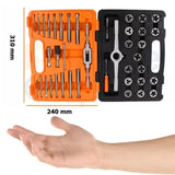 JUEGO DE 60 PIEZAS MACHUELOS Y TARRAJAS J-MATA-60 TRUPER