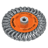 CARDA CIRCULAR TRENZADO 6" TRUPER CONSTRUCCION