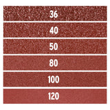 LIJA DE ESMERIL ROJA GRANO 40 MCA TRUPER