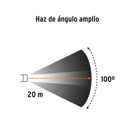 LINTERNA DE MINERO 1 LED 150LM *** REQUIERE 3 PILAS AAA *** LI-CA-150 11751 TRUPER