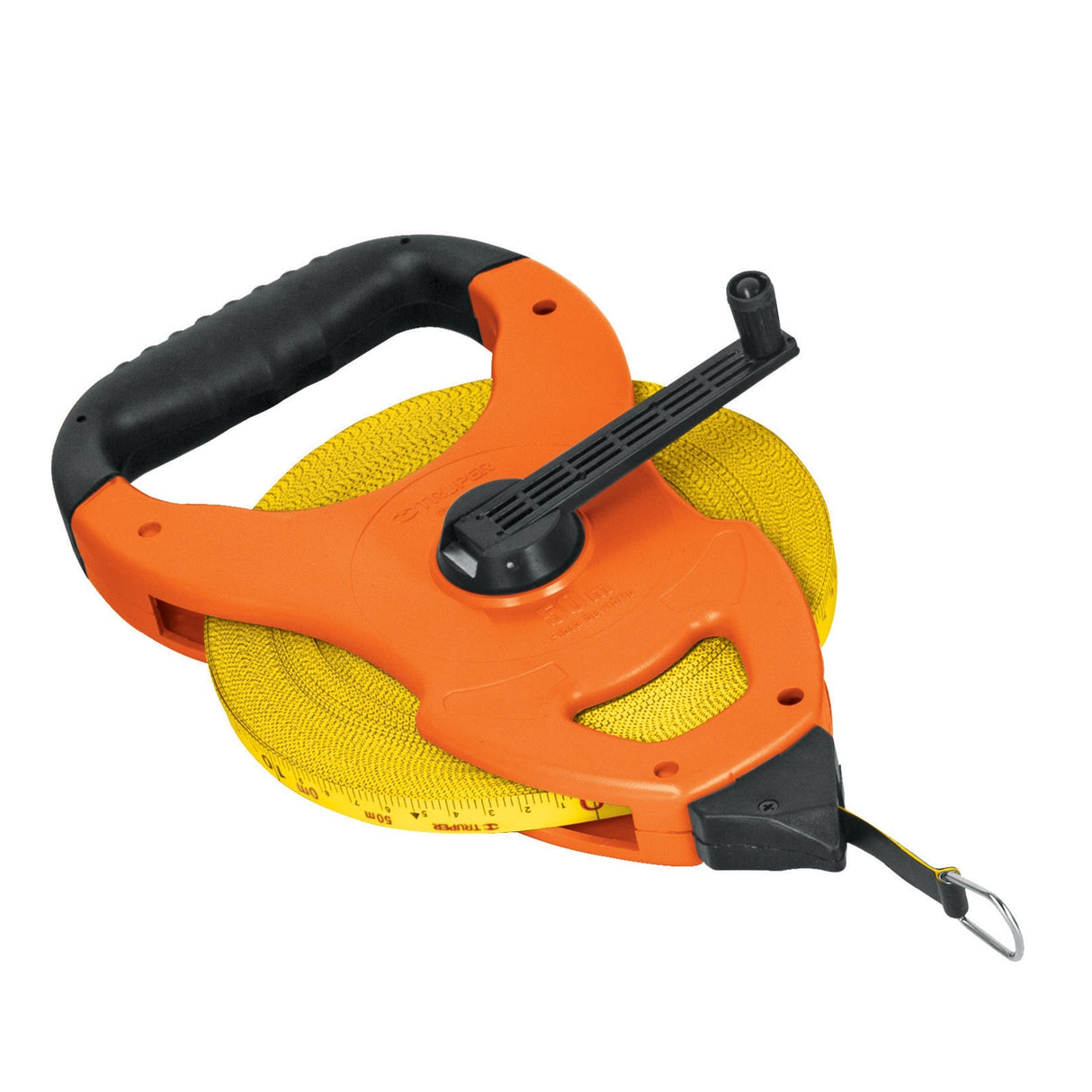 CINTA LARGA FIBRA DE VIDRIO TIPO CRUCETA 50 M METALICA MCA TRUPER CONSTRUCCION