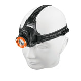 LINTERA DE MINERO RECARGABLE 300LM 8 HRS. 3 MODOS ILUMINACION LI-CA-300R 12890 TRUPER *** OFRECER LCR25 ***