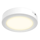LÁMPARA DE INTERIOR LED ANKAA II TECNOLITE PARA SOBREPONER PLAFÓN 12W LUZ SUAVE CÁLIDA LED INTEGRADO