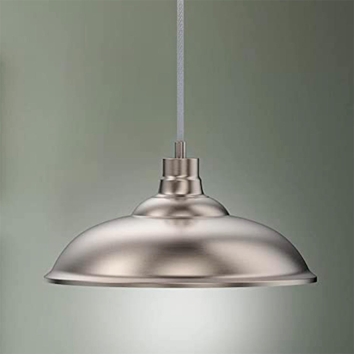 LUMINARIO COLGANTE 350MM ACERO PATINE /BRONCE E26 MCA ESTEVEZ ***HAE2025***