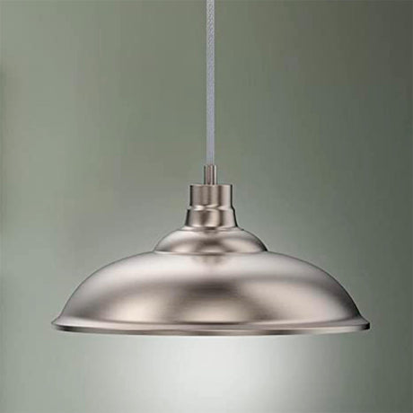 LUMINARIO COLGANTE 350MM ACERO PATINE /BRONCE E26 MCA ESTEVEZ ***HAE2025***