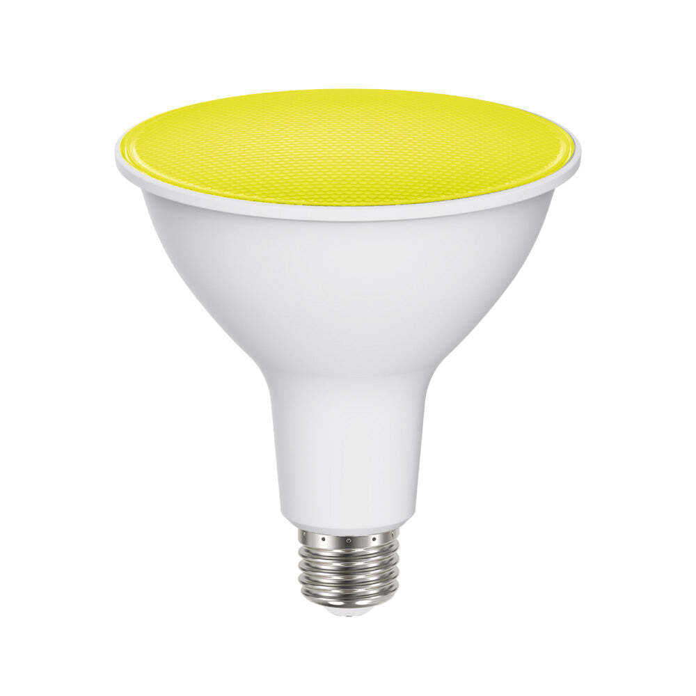FOCO LED TECNOLITE PAR38 13W LUZ AMARILLA BASE E27