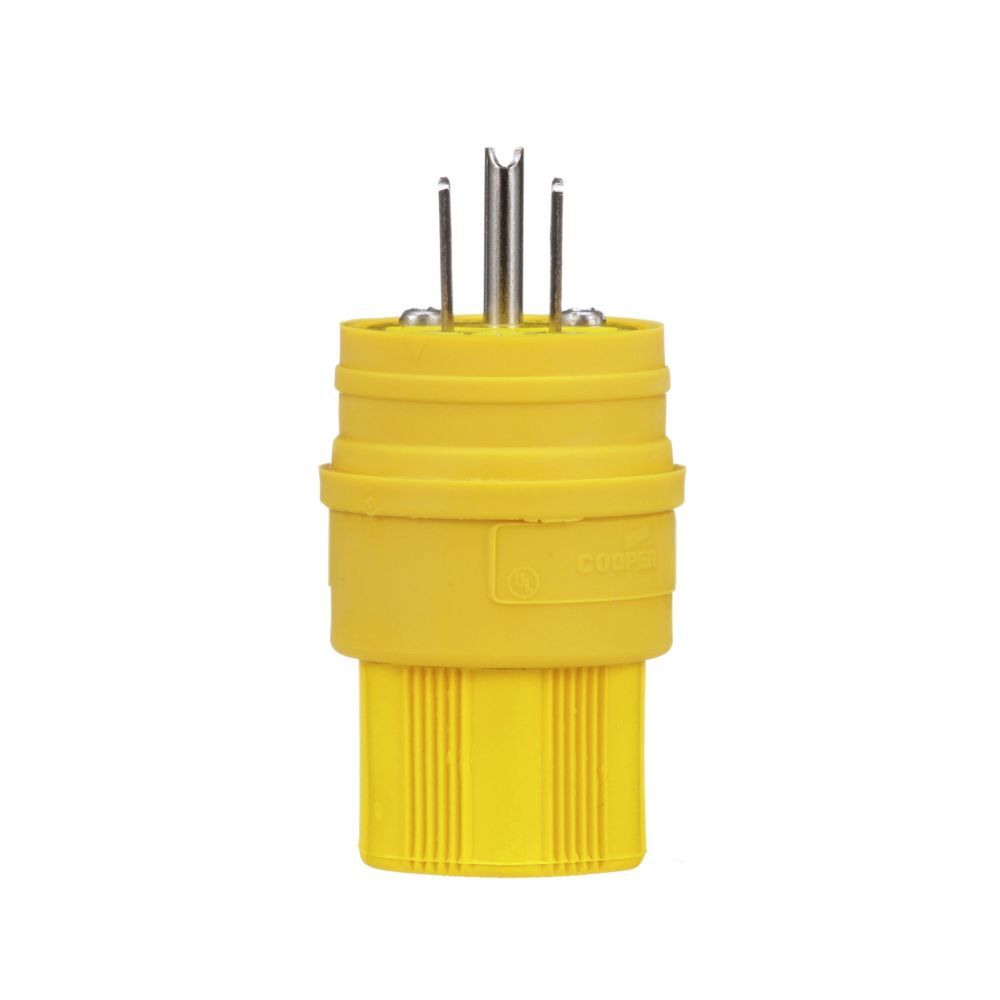 CLAVIJA PBA. AGUA ENTRADA RECTA 2F-3H 15A/125V. CAL. 16-12 NEMA 5-15 14W47 *** OFRECER LEV229  ***