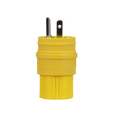 CLAVIJA PBA. AGUA ENTRADA RECTA 2F-3H 15A/125V. CAL. 16-12 NEMA 5-15 14W47 *** OFRECER LEV229  ***