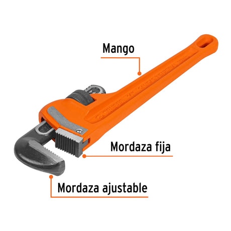 LLAVE STILSON 14" (36 CMS.) LARGO 38MM. APERTURA STI-14 15838 TRUPER