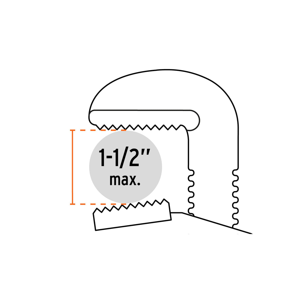 LLAVE STILSON 14" (36 CMS.) LARGO 38MM. APERTURA STI-14 15838 TRUPER
