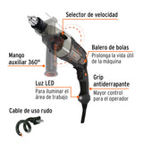 ROTOMARTILLO INDUSTRIAL 1/2" 1200W. ROTO-1/2NX2 16666 TRUPER