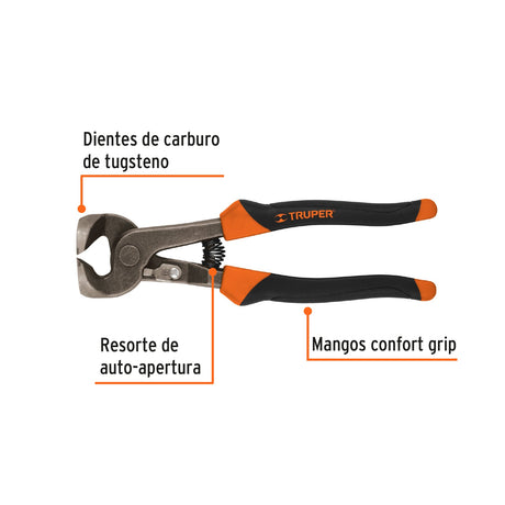 TENAZA PARA AZULEJO 8" MCA TRUPER CONSTRUCCION