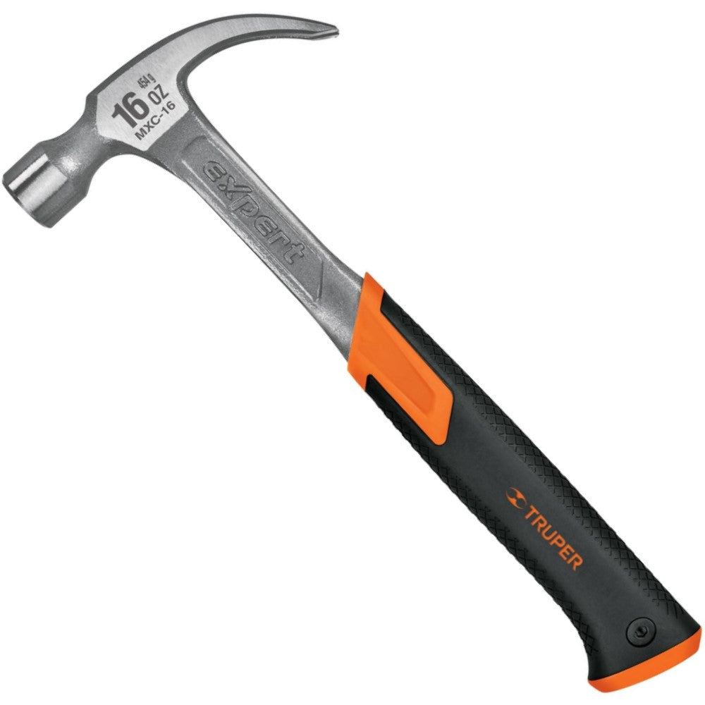MARTILLO FORJADO UÑA CURVA 16OZ CARA 1 1/8" MANGO 13" (33CMS.) MXC-16 17856 TRUPER