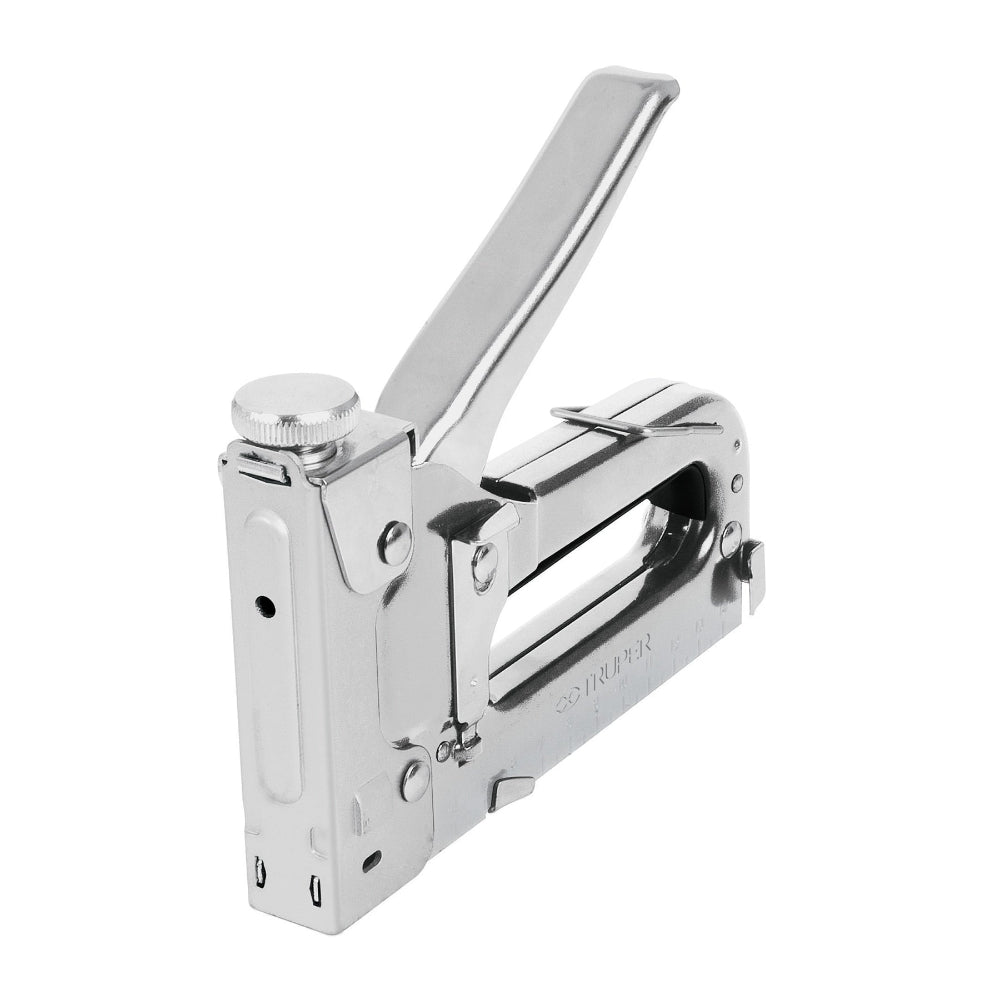 ENGRAPADORA TIPO PISTOLA PARA "5/16" 3/8" CON 200 GRAPAS MCA TRUPER CARPINTERIA