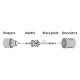 BROCASIERRA BIMETALICA 5/8" MCA TRUPER
