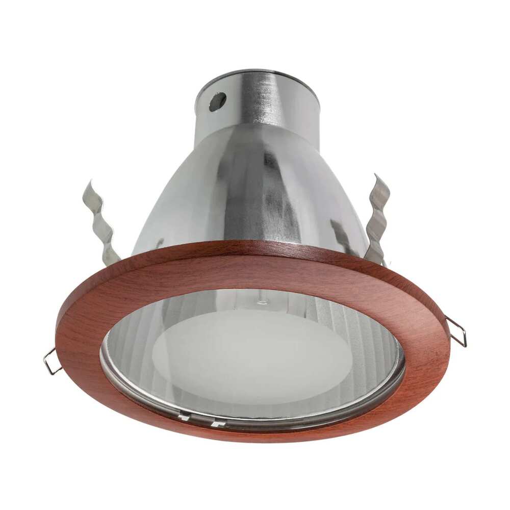 LUMINARIO EMPOTRADO FIJO E26 PRACTIK-1 P/ BOTE 12CM MADERA ESTEVEZ ***HAE2025***