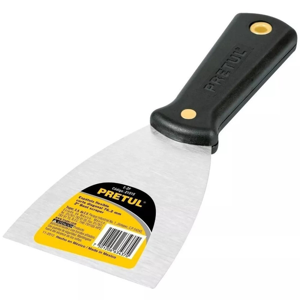 ESPATULA 1" FLEXIBLE MCA TRUPER PRETUL