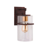 LUMINARIO CILINDRO PARED E26 1X60W MAX 120V CHICO RUSTICO BRANDEL