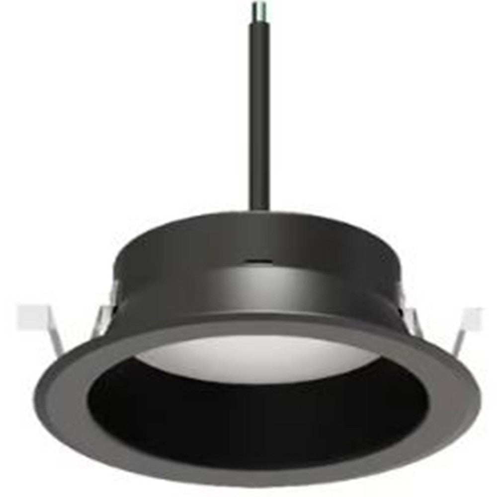 LUMINARIO INT. EMPOT. TECHO 20W/100-277V. 4000K NEGRO LUZ BLANCA NEUTRA  KAMUY