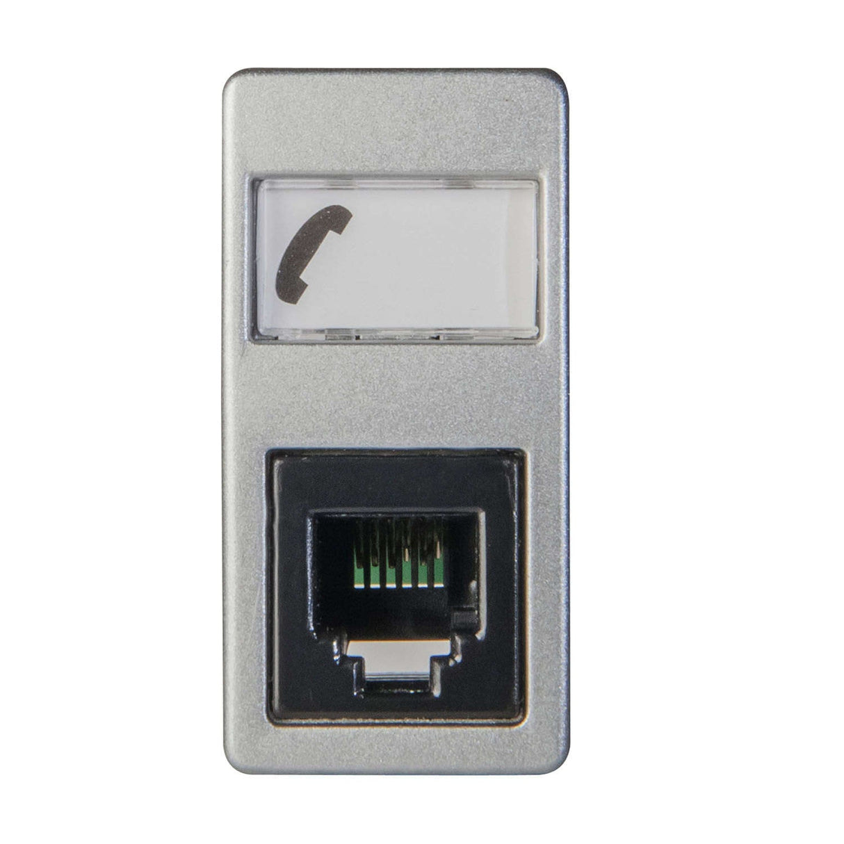 TOMA TELEFÓNICA ESTEVEZ STYLO DE 6 HILOS RJ11 TITANIUM ***HAE2025***