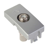 TOMA COAXIAL DE TV ESTEVEZ STATUS TITANIO ***HAE2025***