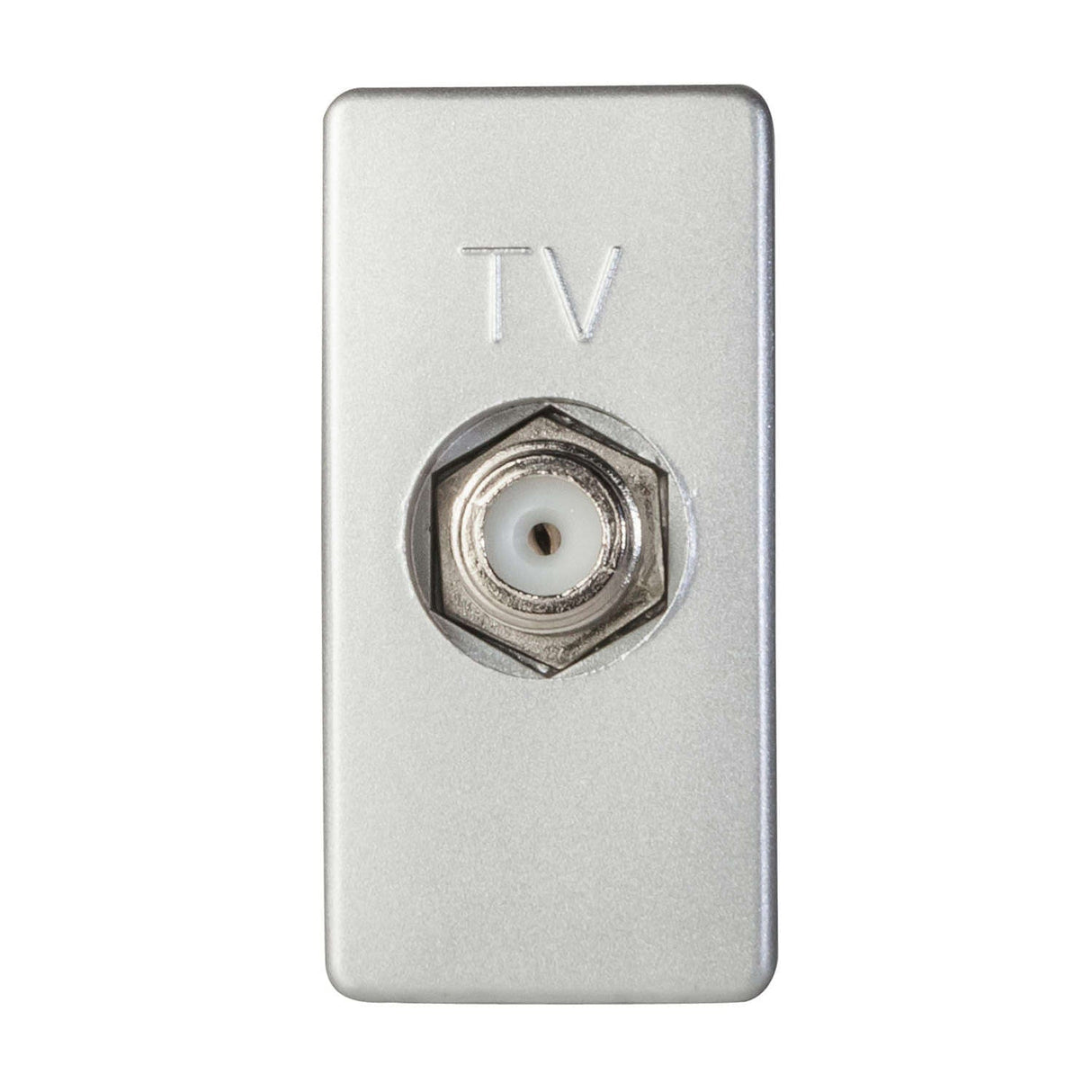 TOMA COAXIAL DE TV ESTEVEZ STATUS TITANIO ***HAE2025***