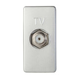 TOMA COAXIAL DE TV ESTEVEZ STATUS TITANIO ***HAE2025***
