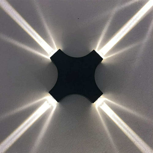 LAMPARA LED PARED 4X3 12W LUZ BLANCA MCA GOODWILL