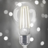 FOCO LED FILAMENTO TIPO BULBO VINTAGE 6W 252LM E27 120V PARA USO DECORATIVO EN INTERIORES CUERPO DE CRISTAL MCA DUBAI