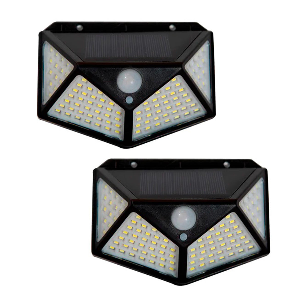 LAMPARA SOLAR JARDIN SENSOR EXTERIOR 3W 6500K IP54 3 MODOS (2 PZS) LUMIMWXICO
