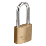 CANDADO DE LATON 30MM GANCHO LARGO BLISTER HERMEX BASIC MCA TRUPER