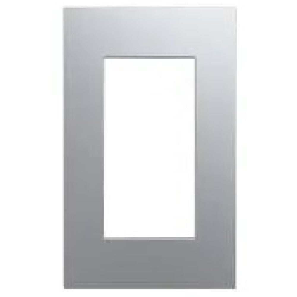PLACA TERMOESTABLE PLATINO 4 MOD. STATUS METALIZADO NIESSEN ***HAE2025***