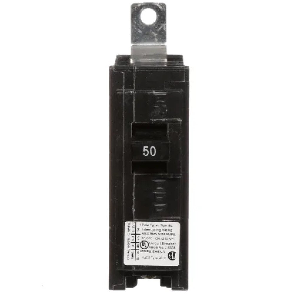 INTERRUPTOR BL 1X50A. 220V. B150 A7B10000000977 SIEMENS