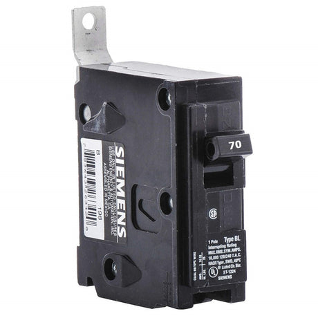 INTERRUPTOR BL 1X70A. 220V. B170 A7B10000000978 SIEMENS