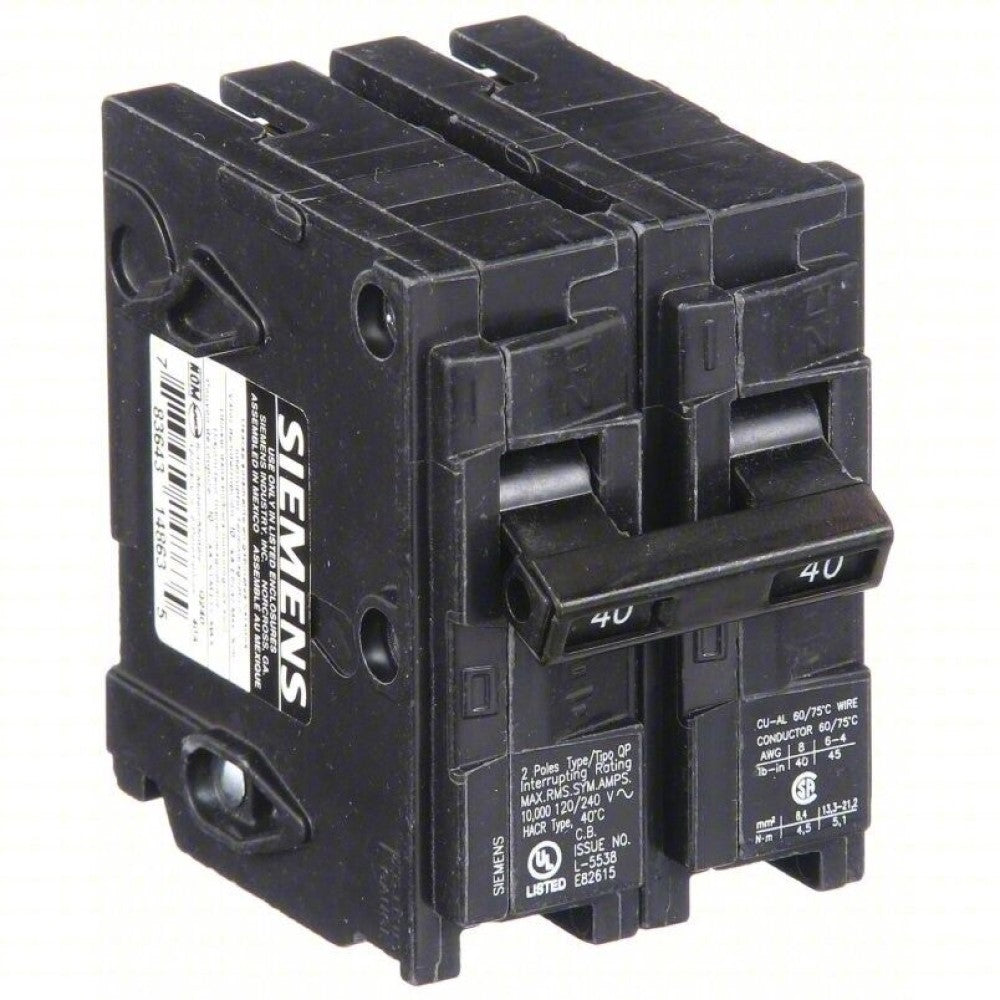 INT. AUTOMAT. QD 2X40A.QD240 D240EE SIEMENS