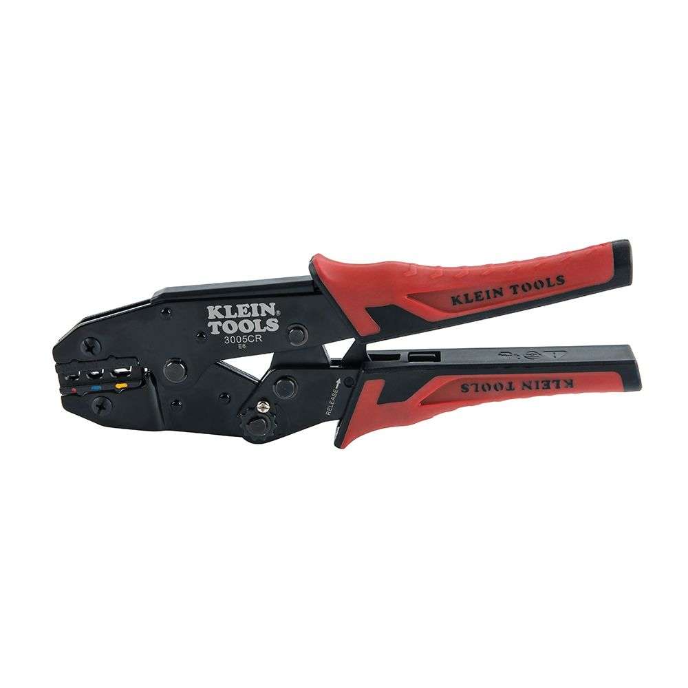 PINZA PONCHADORA CAL. 10-22AWG PARA TERMINALES CON AISLAMIENTO KLEIN TOOLS
