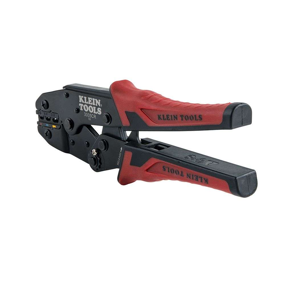PINZA PONCHADORA CAL. 10-22AWG PARA TERMINALES CON AISLAMIENTO KLEIN TOOLS