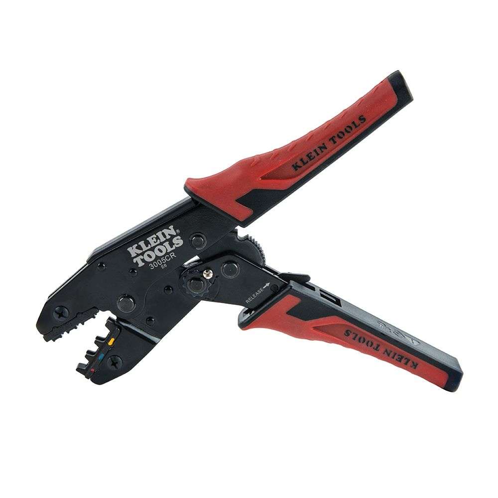 PINZA PONCHADORA CAL. 10-22AWG PARA TERMINALES CON AISLAMIENTO KLEIN TOOLS