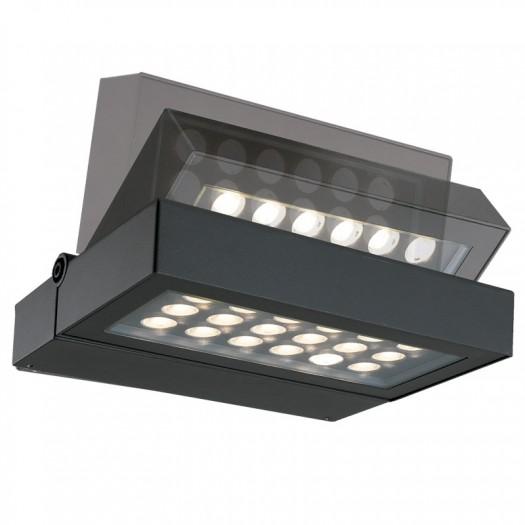 ARBOTANTE LED RECTANGULO DIRIGIBLE 36W 100-240V 3000K GRAFITO