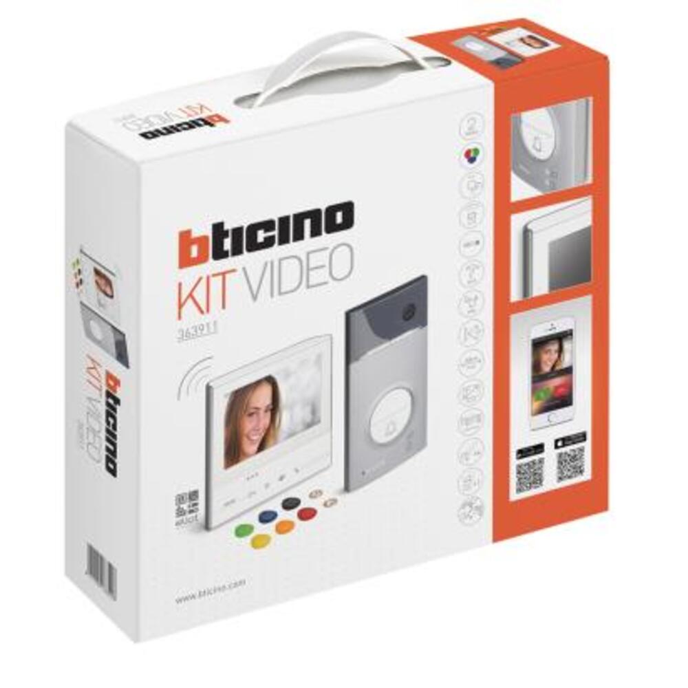 KIT DE VIDEOINTERFON A COLOR 300X MANOS LIBRES MONITOR TOUCH SCREEN 7"